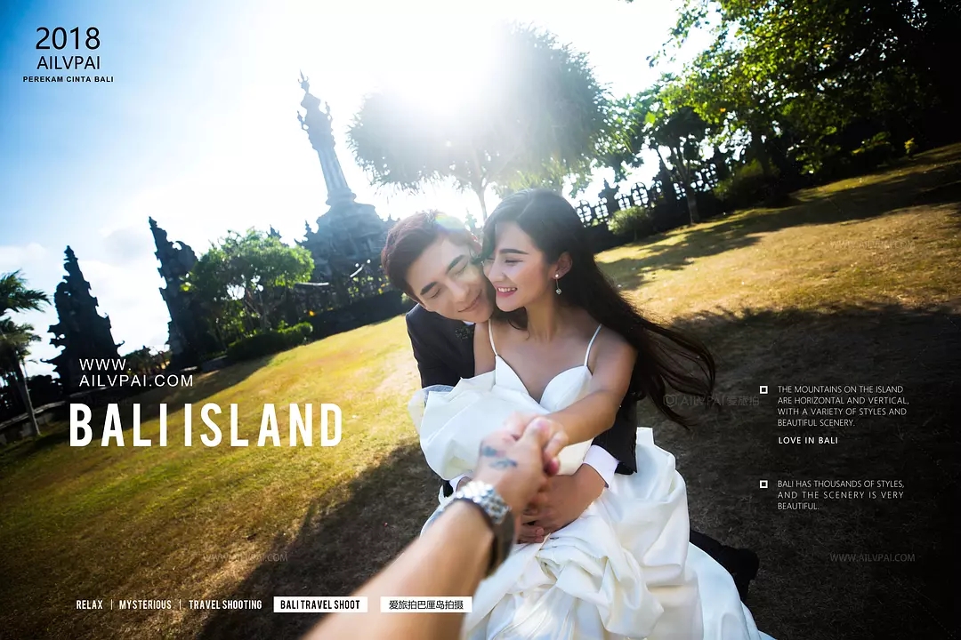 爱旅拍-巴厘岛蜜月|旅行|婚礼|婚拍|一站式服务|巴厘岛旅游,恶魔的眼泪,悬崖秋千,双子瀑布,天空之门,德格拉郎梯田,水上王宫,